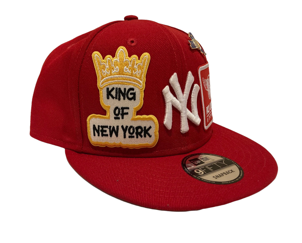 LIMITED EDITION “KING OF NEW YORK” NEW ERA SNAPBACK $65 AND FITTED HAT – M3  URBAN APPAREL