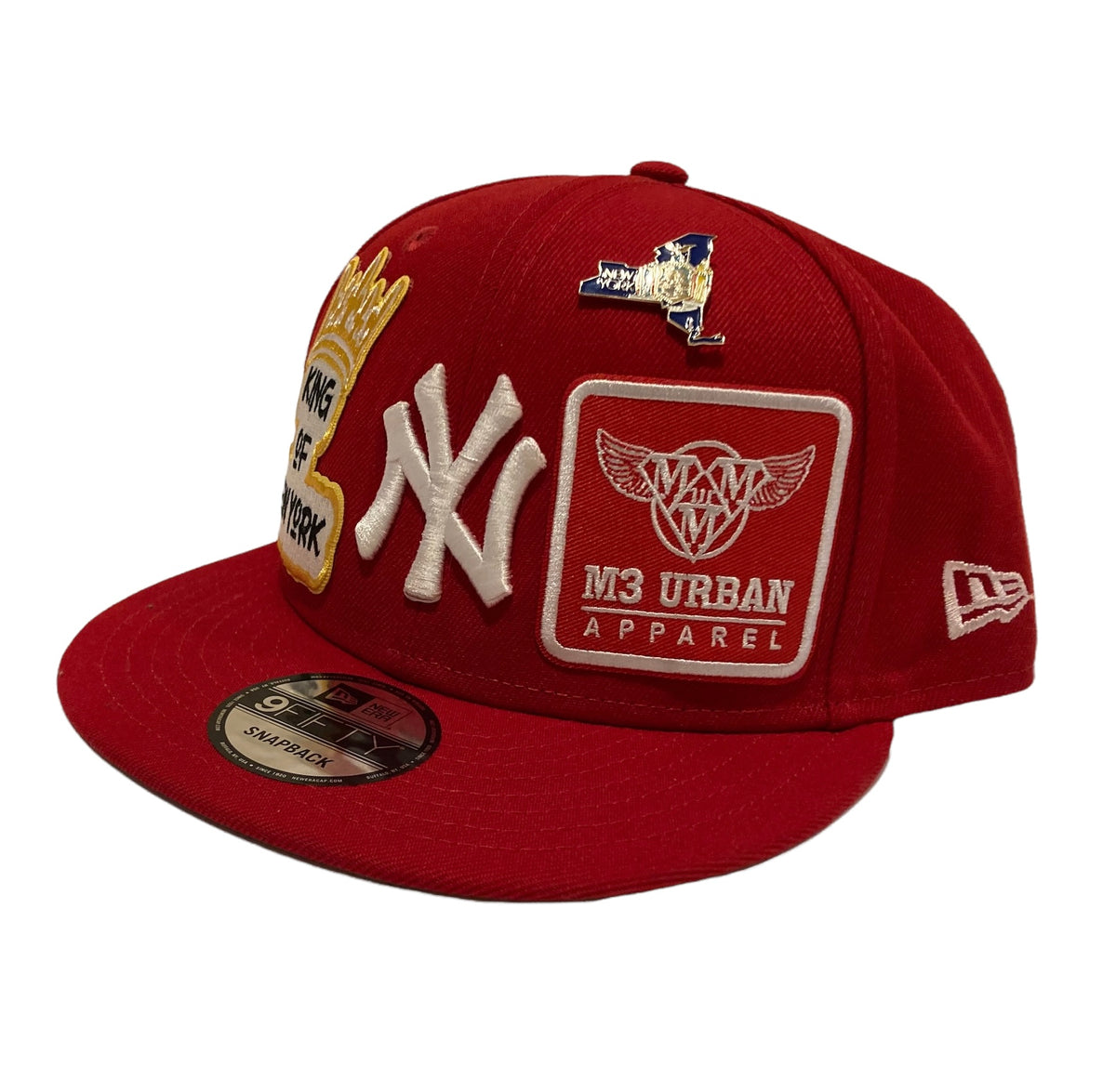 LIMITED EDITION “KING OF NEW YORK” NEW ERA SNAPBACK $65 AND FITTED HAT – M3  URBAN APPAREL