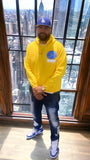 PREMIUM CANARY YELLOW PULLOVER FLEECE HOODIE