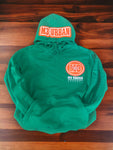 PREMIUM KELLY GREEN PULLOVER FLEECE HOODIE SWEATSUIT