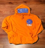 PREMIUM ORANGE PULLOVER FLEECE HOODIE