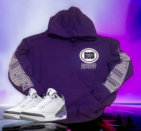 PREMIUM PURPLE PULLOVER FLEECE HOODIE