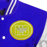 PREMIUM VARSITY LETTERMEN JACKET (ROYAL BLUE) S - 6X