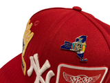 LIMITED EDITION “KING OF NEW YORK” NEW ERA SNAPBACK $65 AND FITTED HAT $70 (RED YANKEE)