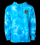 PREMIUM LIGHT BLUE TIE DYE FLEECE SWEATSUIT S-2X