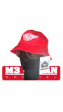 RED BUCKET HAT (S/M) (L/XL)