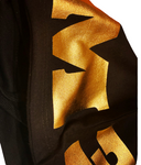 BLACK, GOLD AND WHITE PREMIUM PULLOVER FLEECE HOODIE SWEATSUIT (MEN AND WOMAN SIZES AVAILABLE)