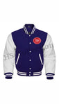 PREMIUM VARSITY LETTERMAN JACKET (NAVY BLUE) S-6X