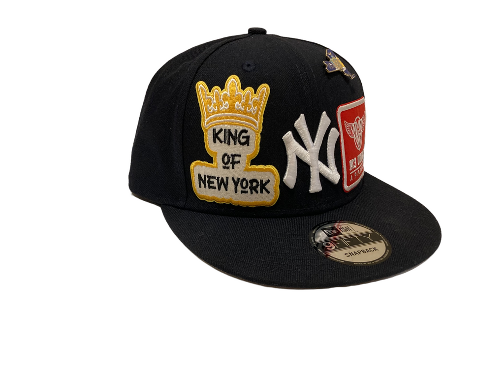 LIMITED EDITION “KING OF NEW YORK” NEW ERA SNAPBACK $65 AND FITTED HAT – M3  URBAN APPAREL
