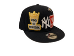 LIMITED EDITION “KING OF NEW YORK” NEW ERA SNAPBACK $65 AND FITTED HAT $70 (NAVY BLUE YANKEE)