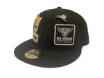 LIMITED EDITION “KING OF NEW YORK” NEW ERA SNAPBACK $65 AND FITTED HAT $70 (BLACK ON BLACK YANKEE)