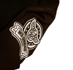 BLACK, GOLD AND WHITE PREMIUM PULLOVER FLEECE HOODIE SWEATSUIT (MEN AND WOMAN SIZES AVAILABLE)